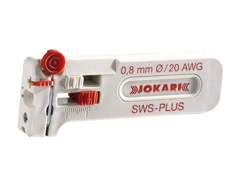 картинка Инструмент SWS-Plus 080 для снятия изоляции с телекоммуникационных кабелей Jokari JK 40105 от магазина "Элит-инструмент"