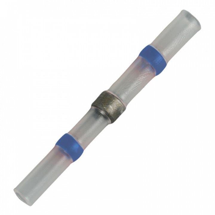 Соединитель стыковой прозрачный термоусадочный 1,5-2,5 мм2 (упак. 100 шт.)