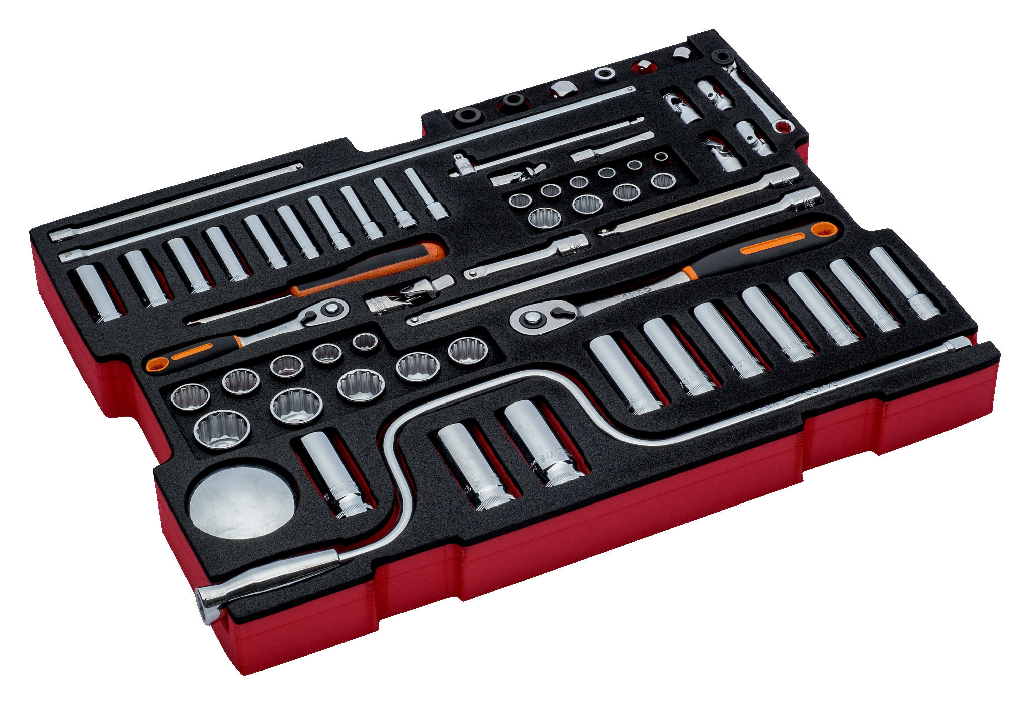 Набор инструментов для жесткого кейса 4750RCHD01, 64 штуки BAHCO FF2A07