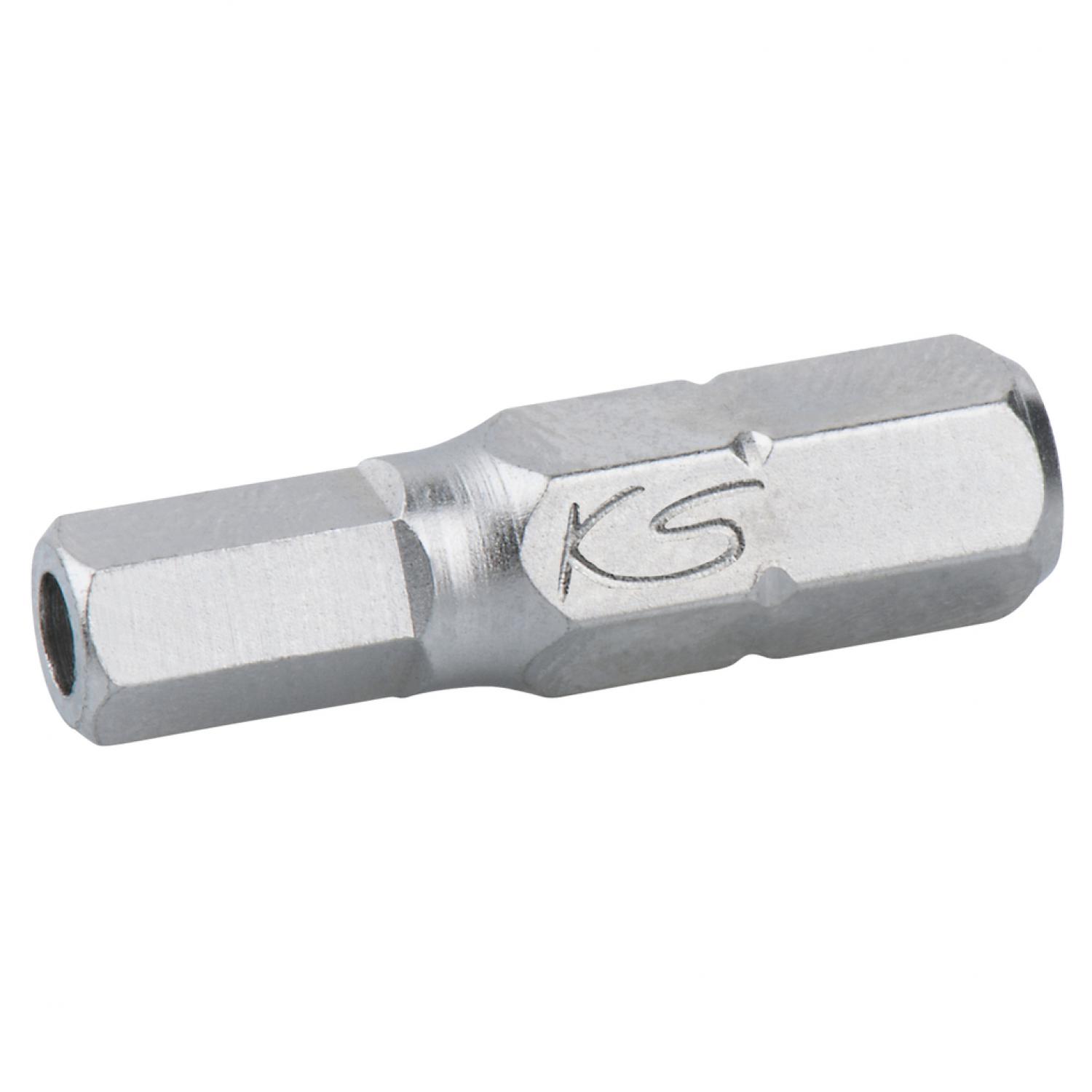 картинка Бит 1/4" с внутренним шестигранником, с отверстием, 25 мм, 5/64'' от магазина "Элит-инструмент"