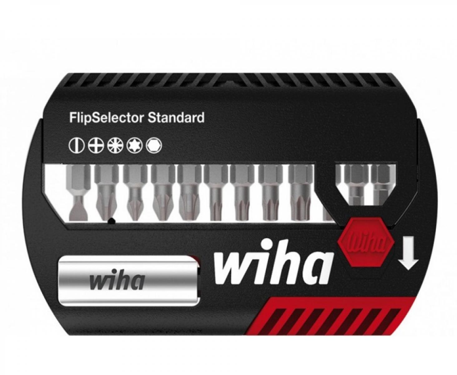 картинка Набор с битами SIT Wiha FlipSelector Standard 7947-995 39045, 13 предметов от магазина "Элит-инструмент"