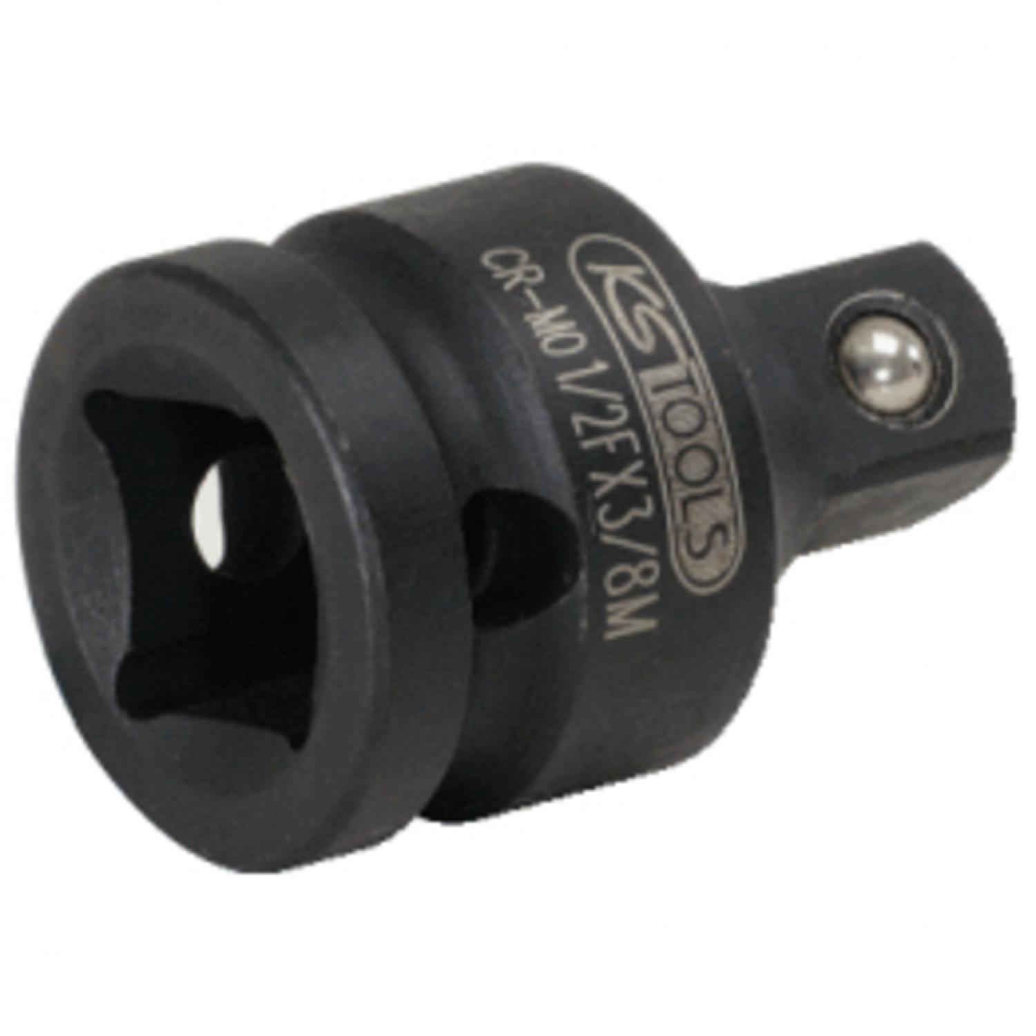 Силовой уменьшающий адаптер 1/2", 1/2"F x 3/8"M