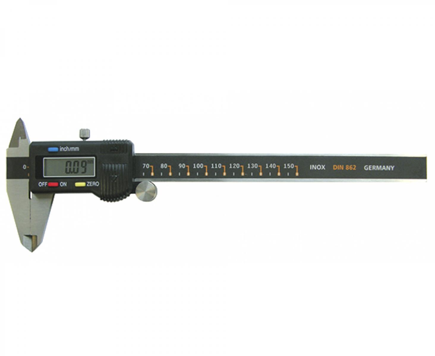 картинка Штангенциркуль цифровой прецизионный 150 мм Haupa 240073 от магазина "Элит-инструмент"
