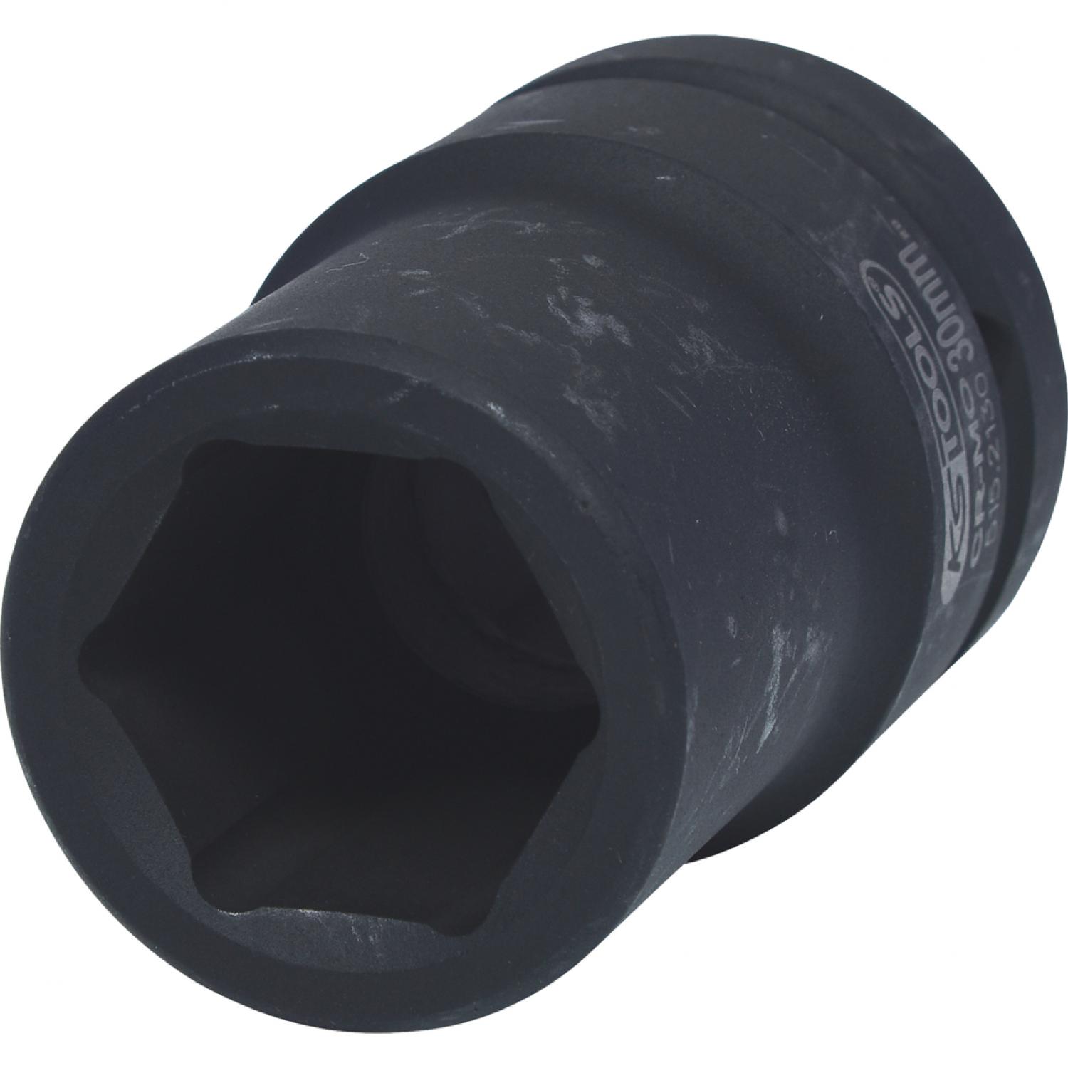 Шестигранная силовая торцевая головка 1", средней длины, 30 мм