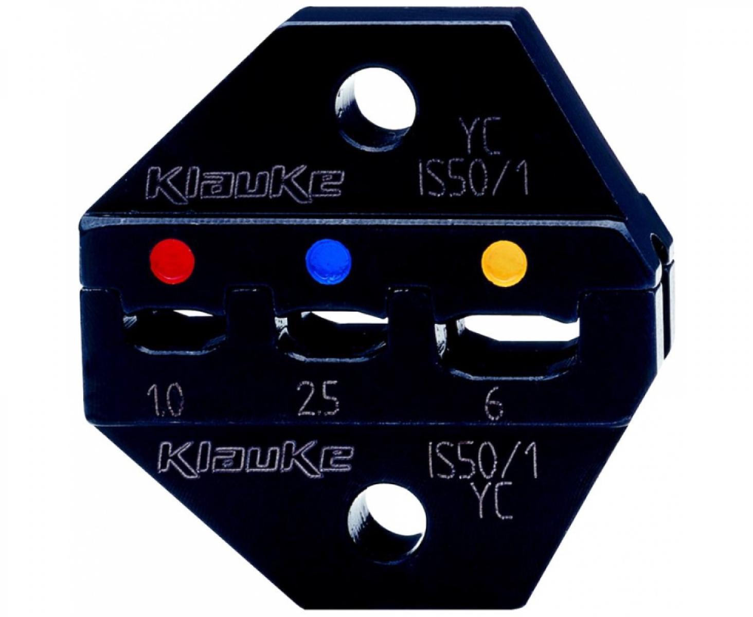 Пресс-матрица IS50 для кольцевых и других изолированных кабельных наконечников 0,5-6 мм² Klauke KLKIS501