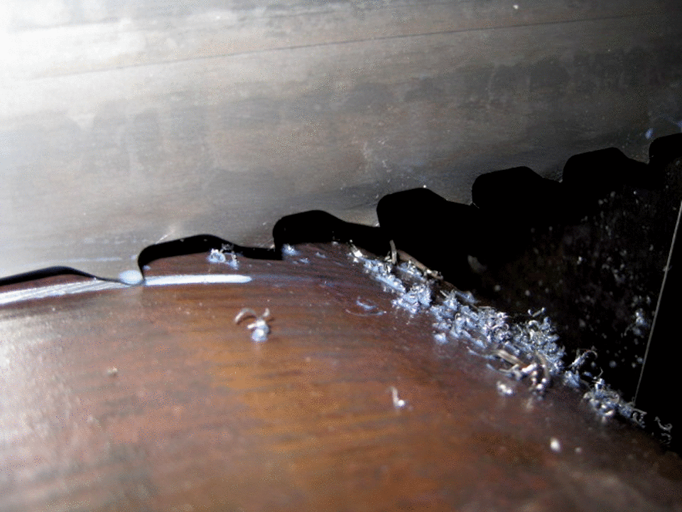 Высокопроизводительная распиловка заготовок большого сечения BAHCO 3881-80-1.6-THQ-.7/1