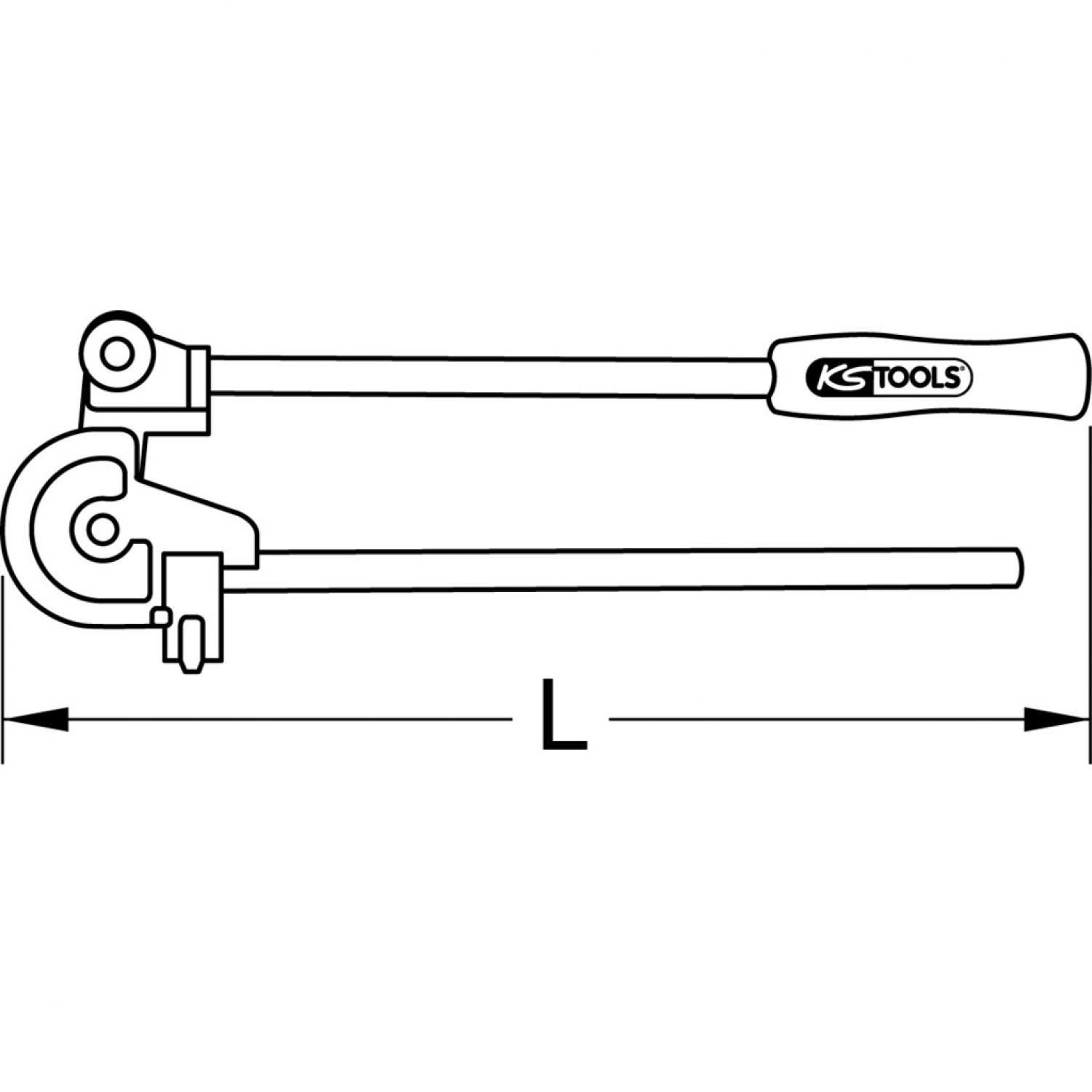 картинка Стандартное двуручное гибочное приспособление, Ø 14 мм от магазина "Элит-инструмент"