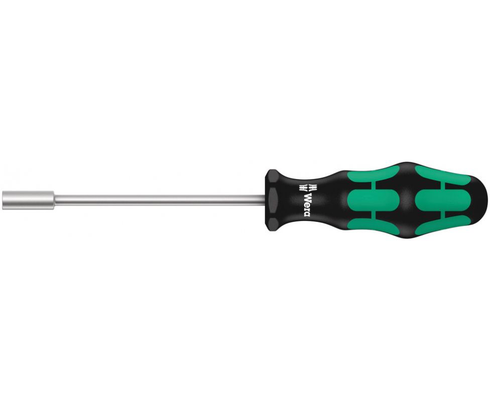 картинка Отвертка-торцовый ключ Wera Kraftform 395 WE-029420 9.0 x 125 для винтов с наружным шестигранником от магазина "Элит-инструмент"