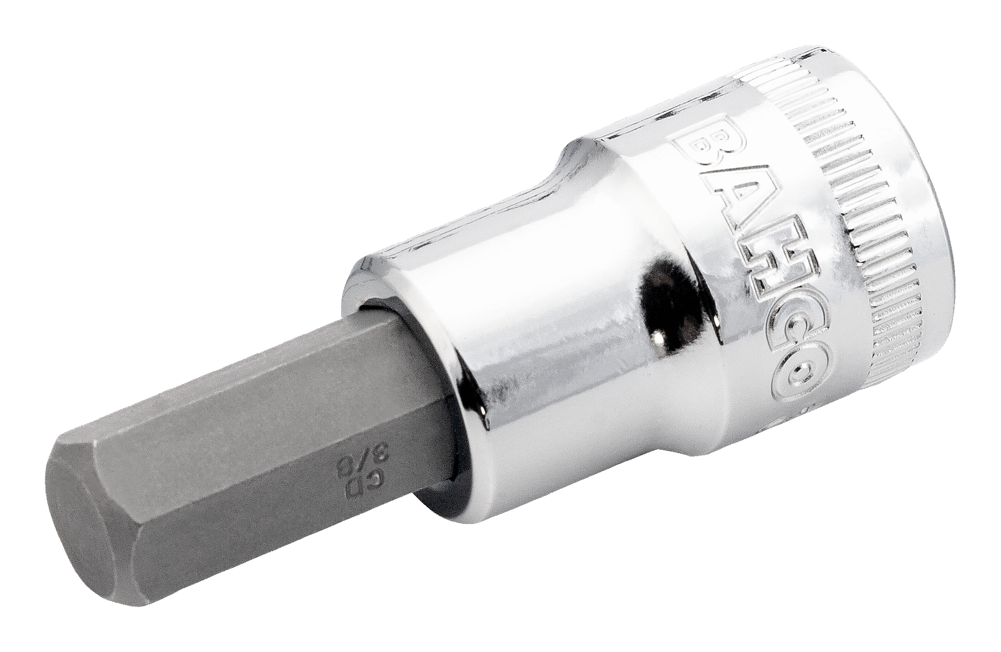 3/8" Торцевая головка c отверткой под винты с шестигранником. Дюймовые размеры BAHCO 7409Z-1/4