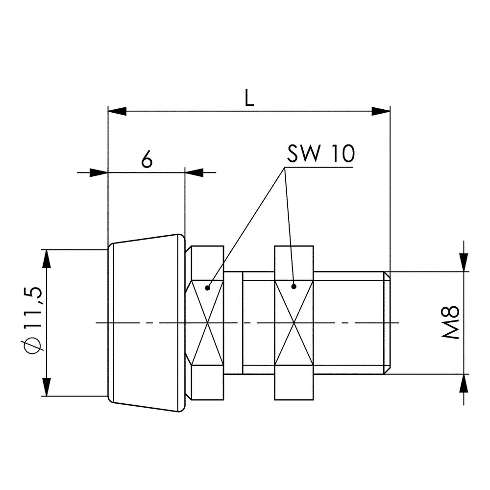 картинка Резиновый буфер АМF 568847 от магазина "Элит-инструмент"