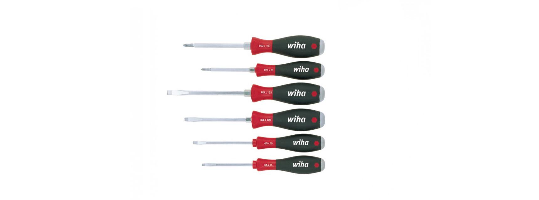 картинка Набор отверток SoftFinish® 530 ZK6 WIHA 21251 от магазина "Элит-инструмент"