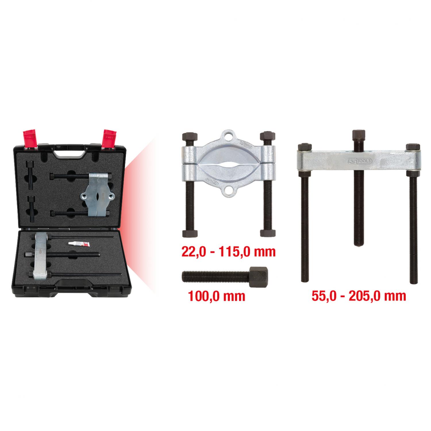 Комплект разделительных ножей, Ø 22-115 мм, 3 шт