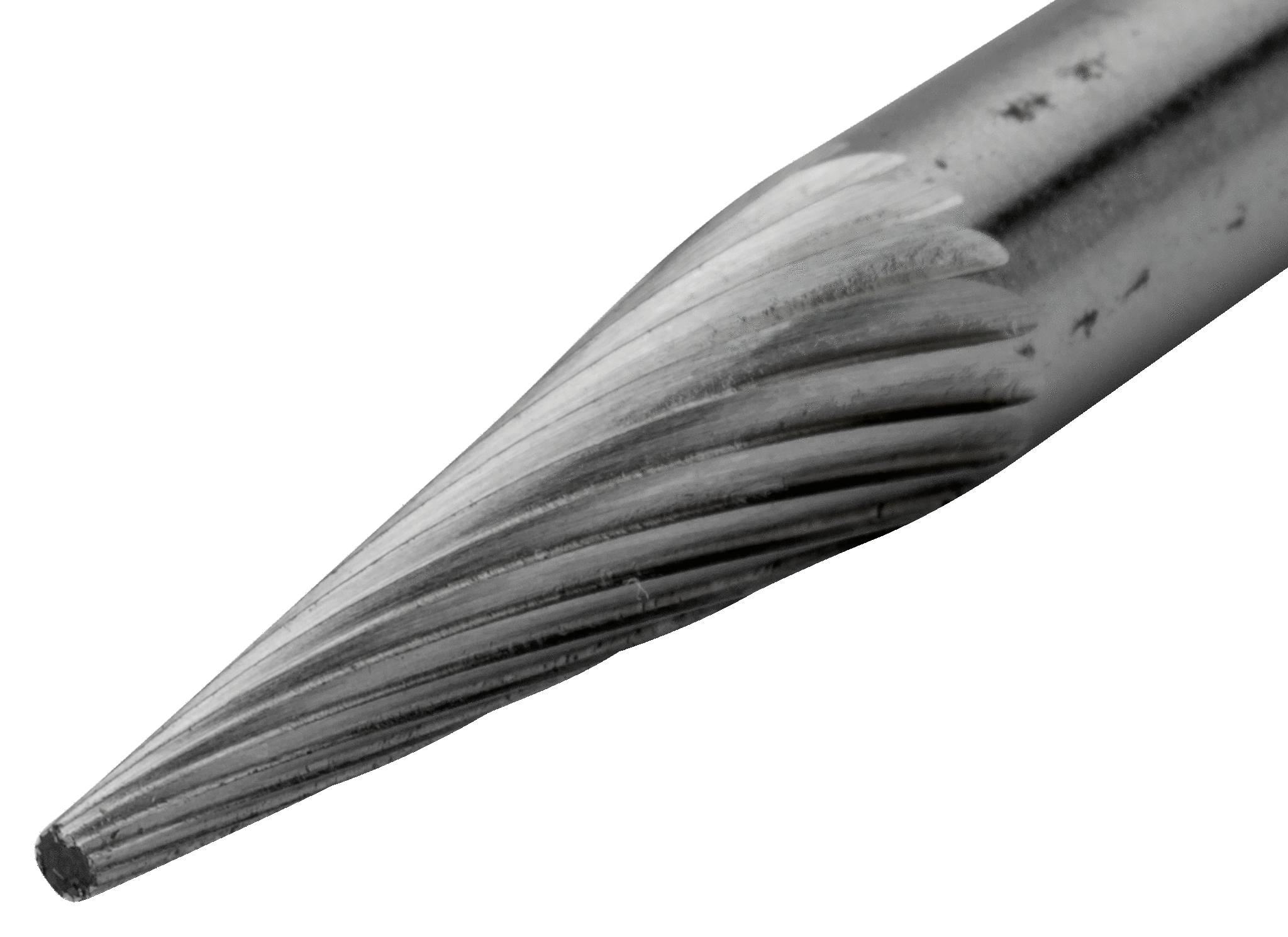 картинка Борфрезы из быстрорежущей стали с конической заостренной головкой BAHCO HSSG-M0618M от магазина "Элит-инструмент"