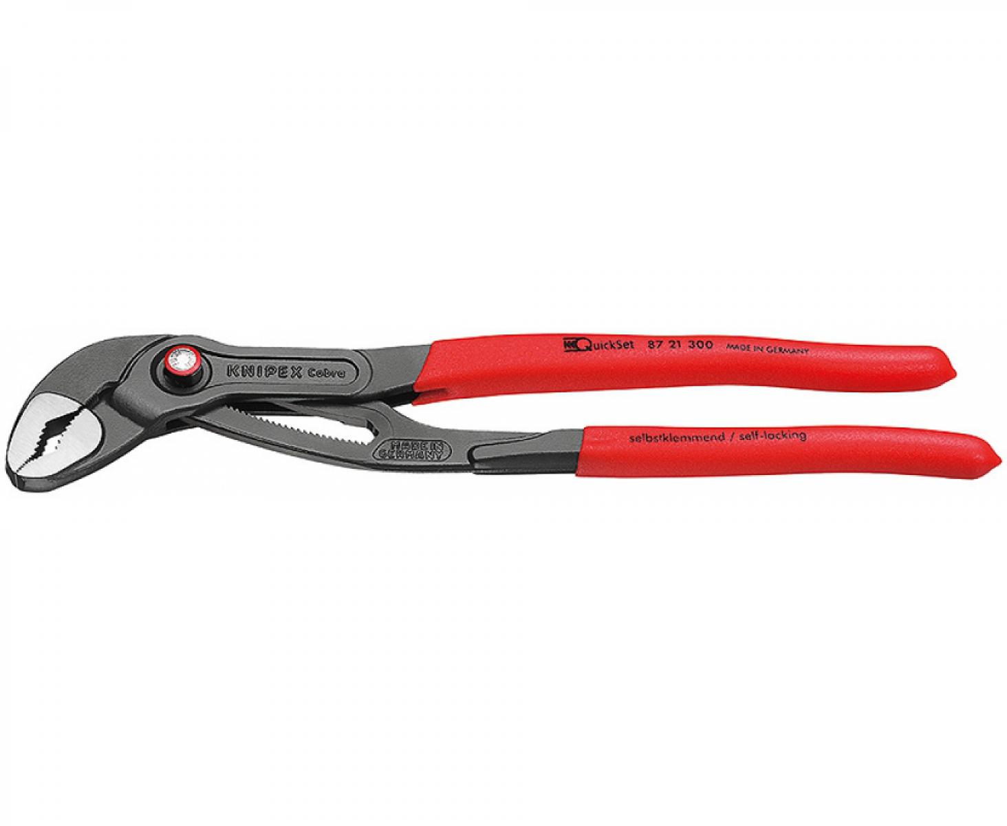 KNIPEX Cobra QuickSet высокотехнологичные сантехнические клещи KN-8721300