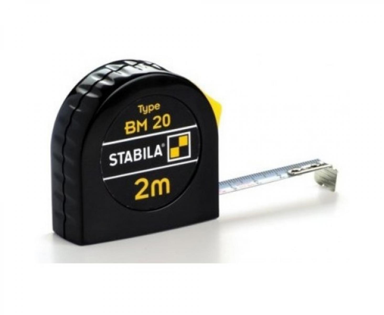 картинка Рулетка измерительная BM 20 3 м х 12,5 мм Stabila 16445 от магазина "Элит-инструмент"