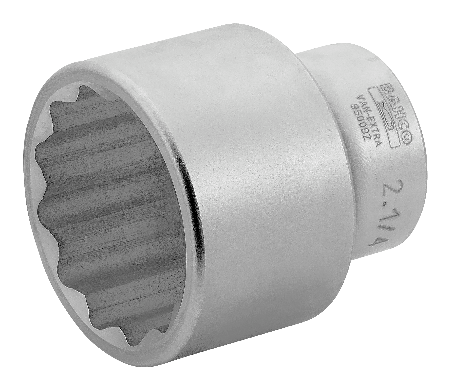 Головки стандартной длины, привод 1".2-5/8",12-гранный профиль. BAHCO 9500DZ-2.5/8