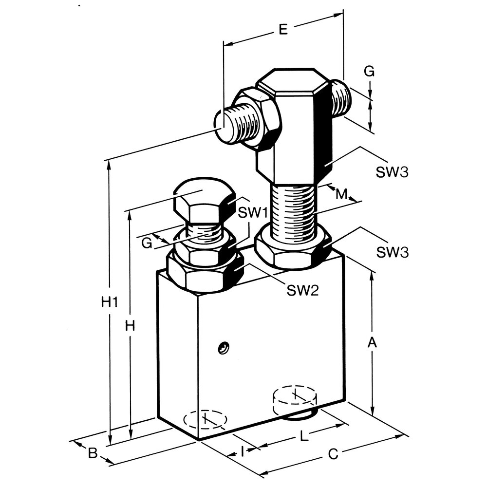 картинка Опорный элемент с упором АМF 78527 от магазина "Элит-инструмент"