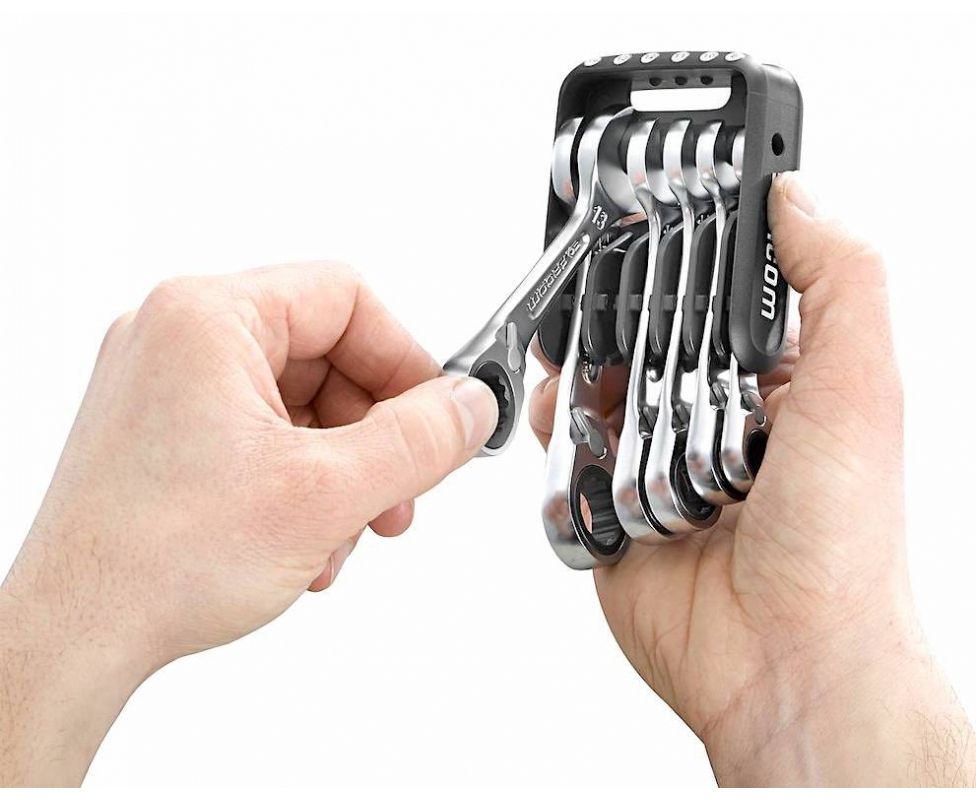 картинка Набор комбинированных гаечных ключей Facom 467BS.JP6 6 предметов от магазина "Элит-инструмент"