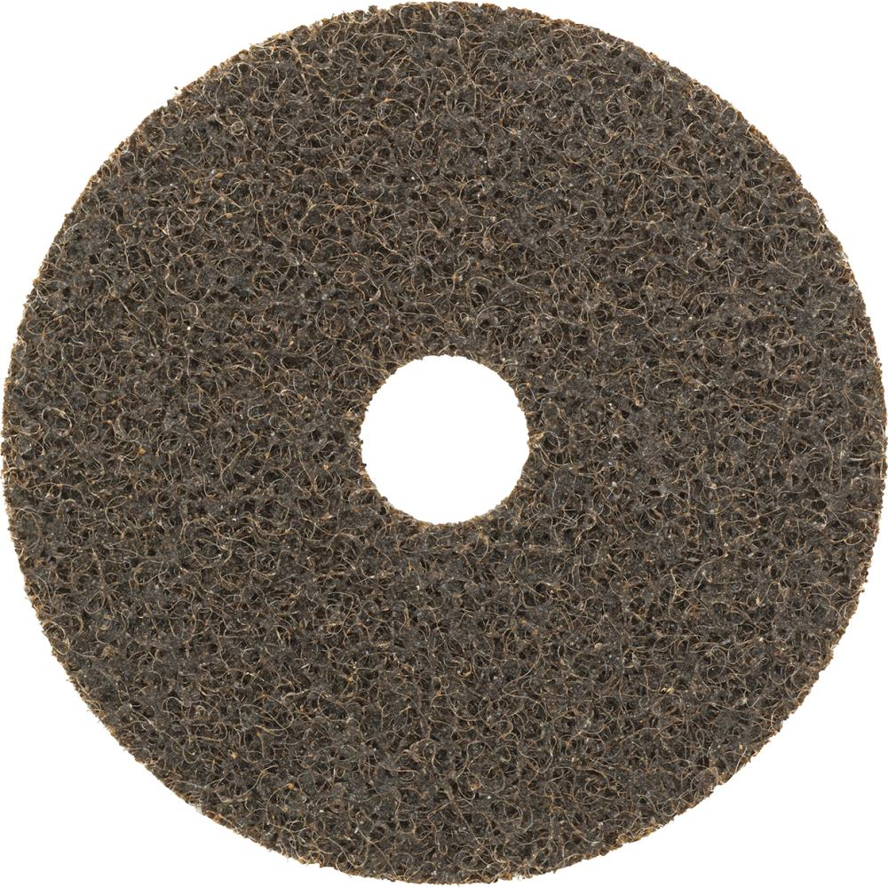 картинка Диск шлифовальный Velcro флис 125мм грубый коричневый FORMAT 8779 0005 Fplus от магазина "Элит-инструмент"
