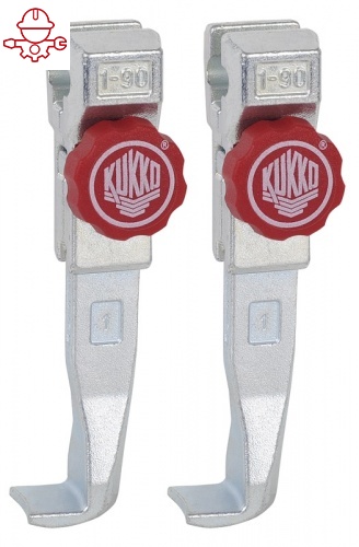 2 захвата с быстрой регулировкой (комплект) Kukko 1-92-P