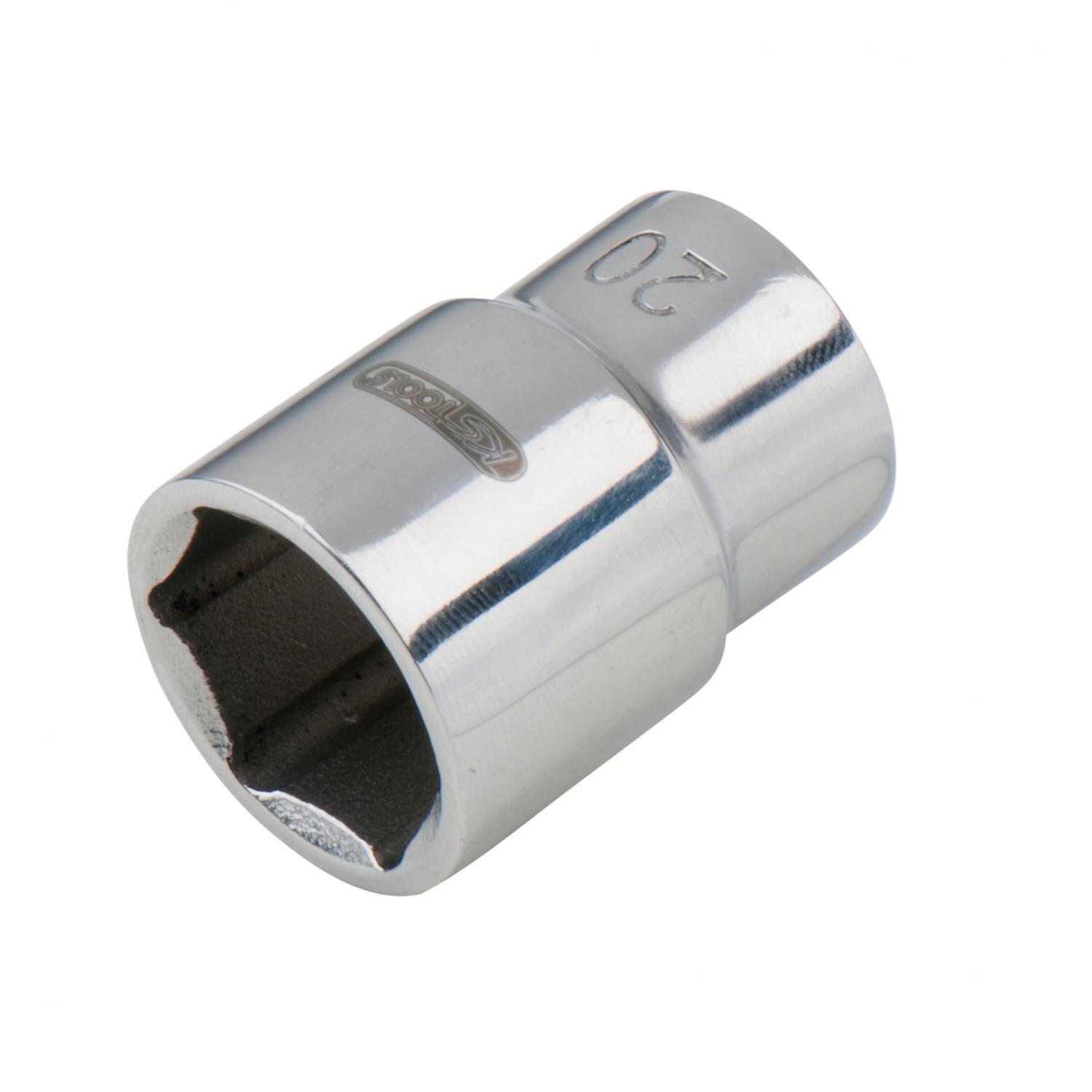 Шестигранная торцовая головка EDELSTAHL 1/2", 15 мм