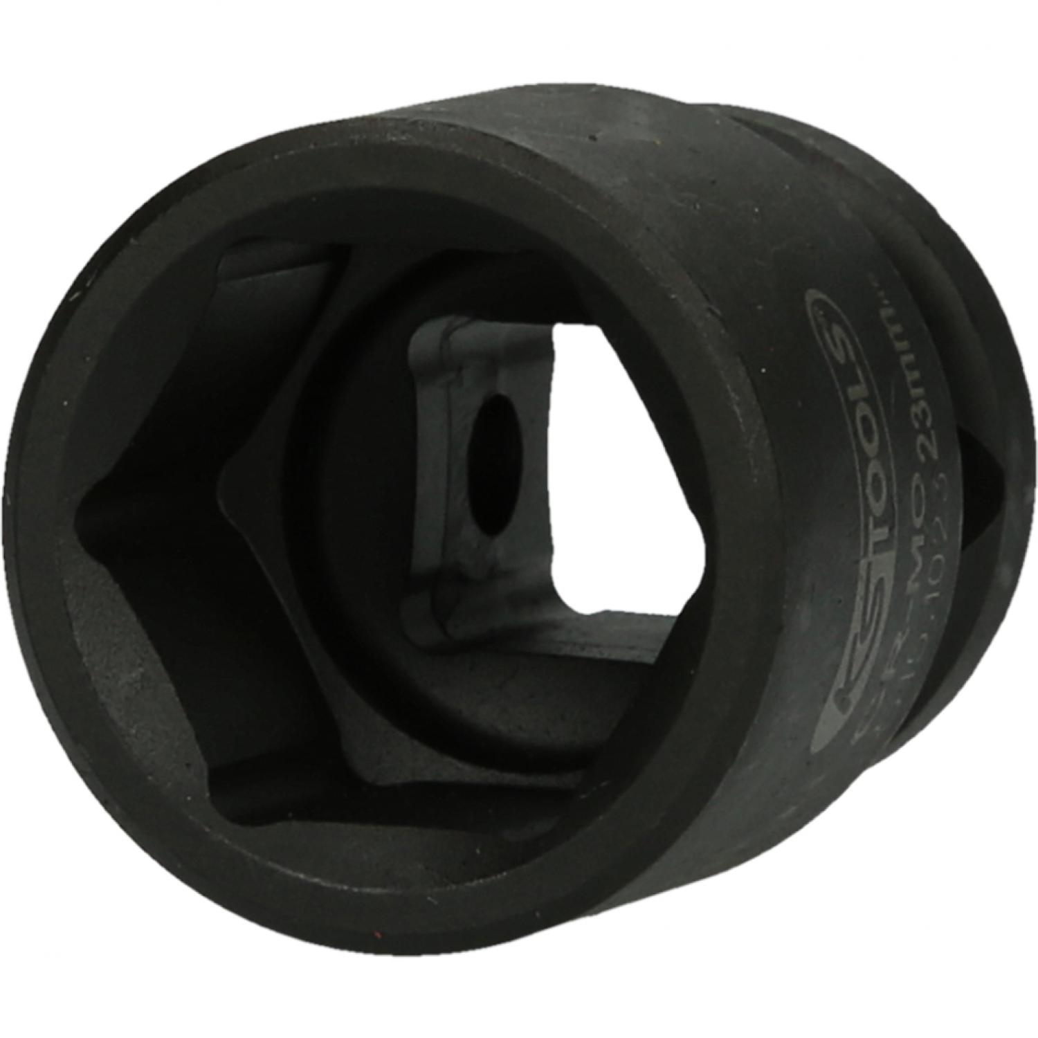 картинка Шестигранная силовая торцовая головка 1/2'', короткая, 23 мм от магазина "Элит-инструмент"