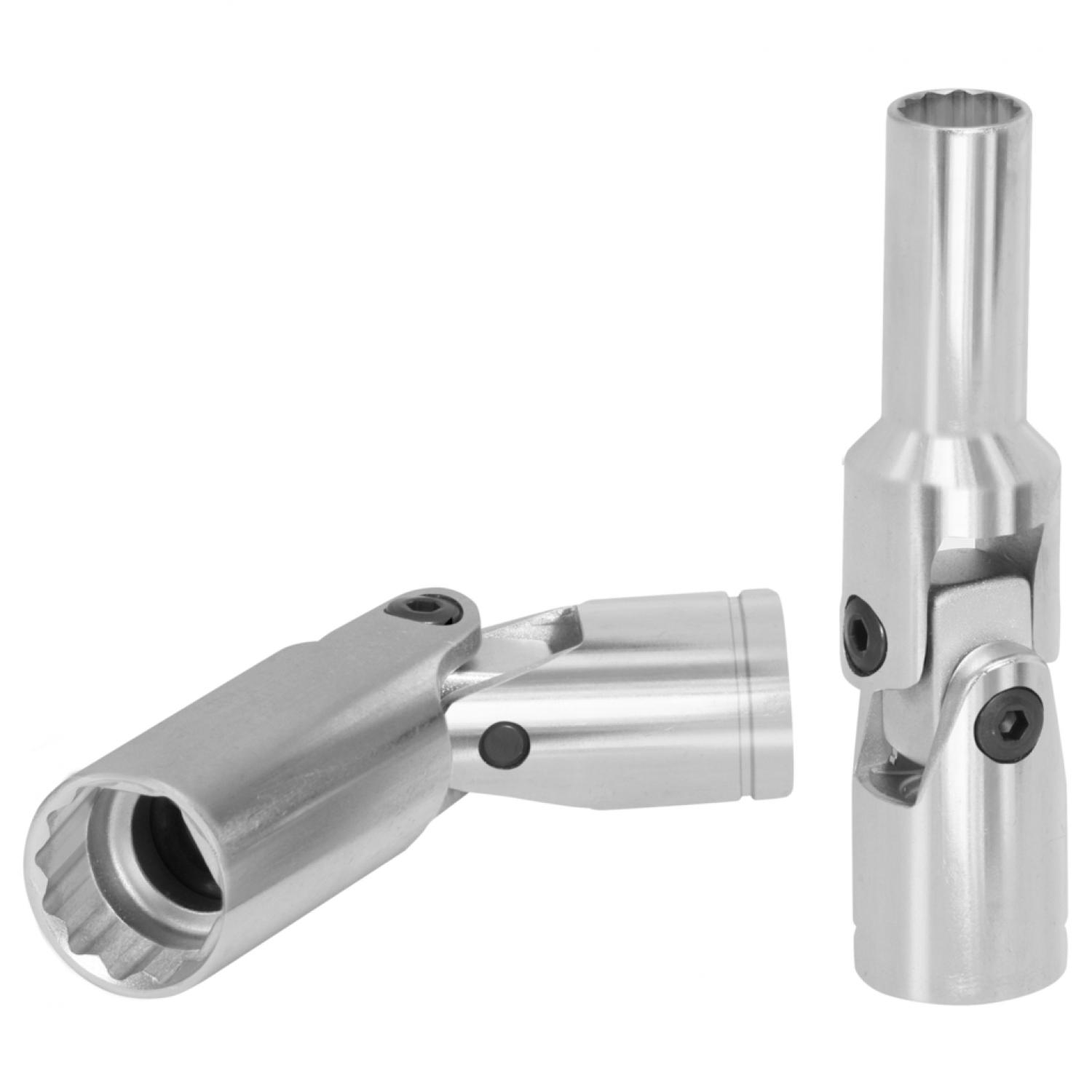 картинка Торцевая головка 3/8", 12-гранная с шарниром, 7/16" от магазина "Элит-инструмент"