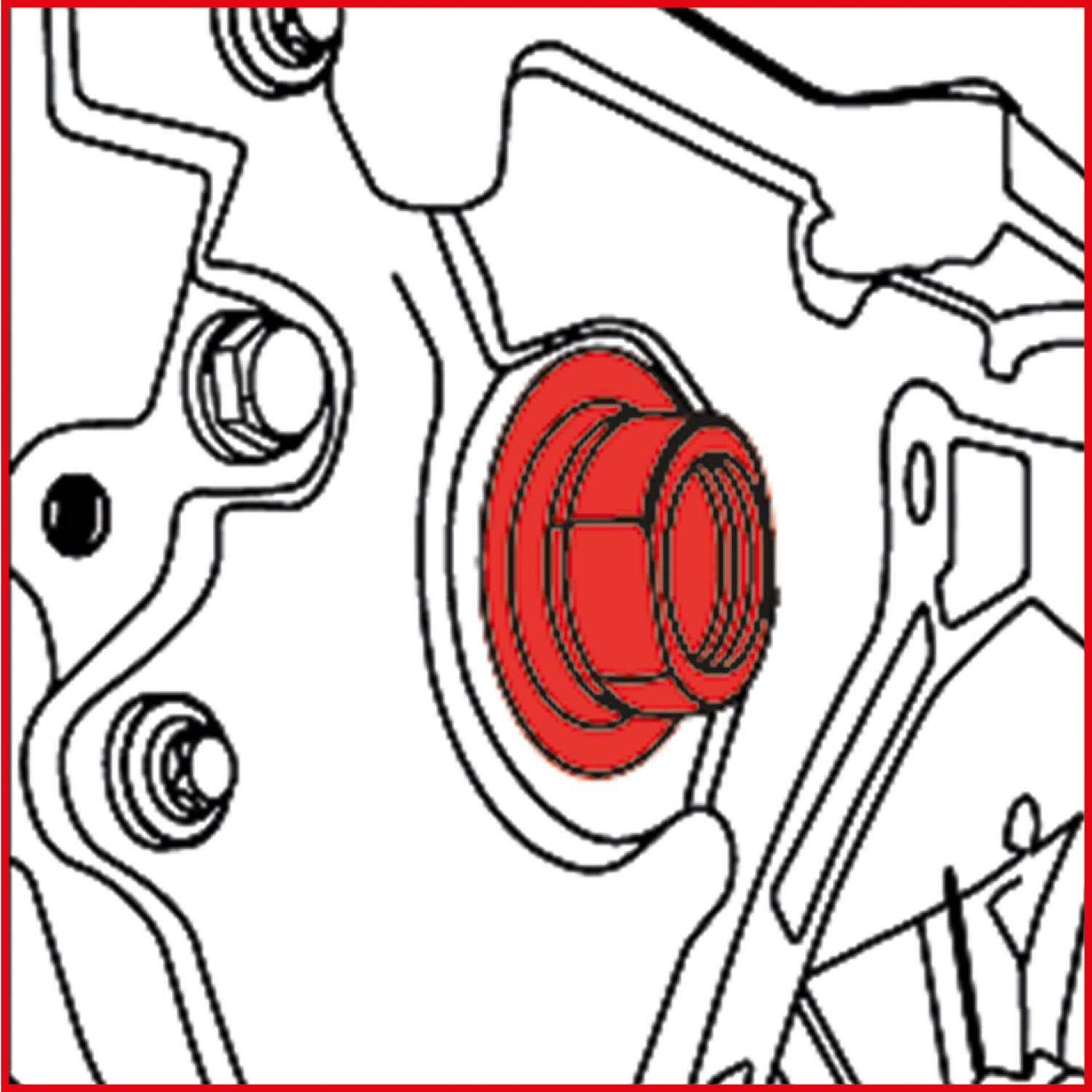 картинка Съемник для колеса впрыскивающего насоса BMW, 33 мм от магазина "Элит-инструмент"