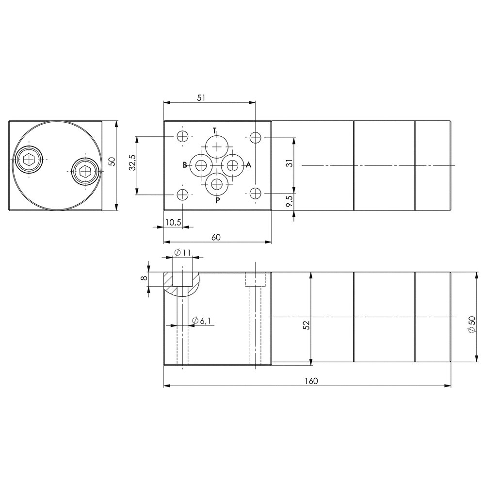 картинка Гидравлический усилитель давления АМF 328727 от магазина "Элит-инструмент"