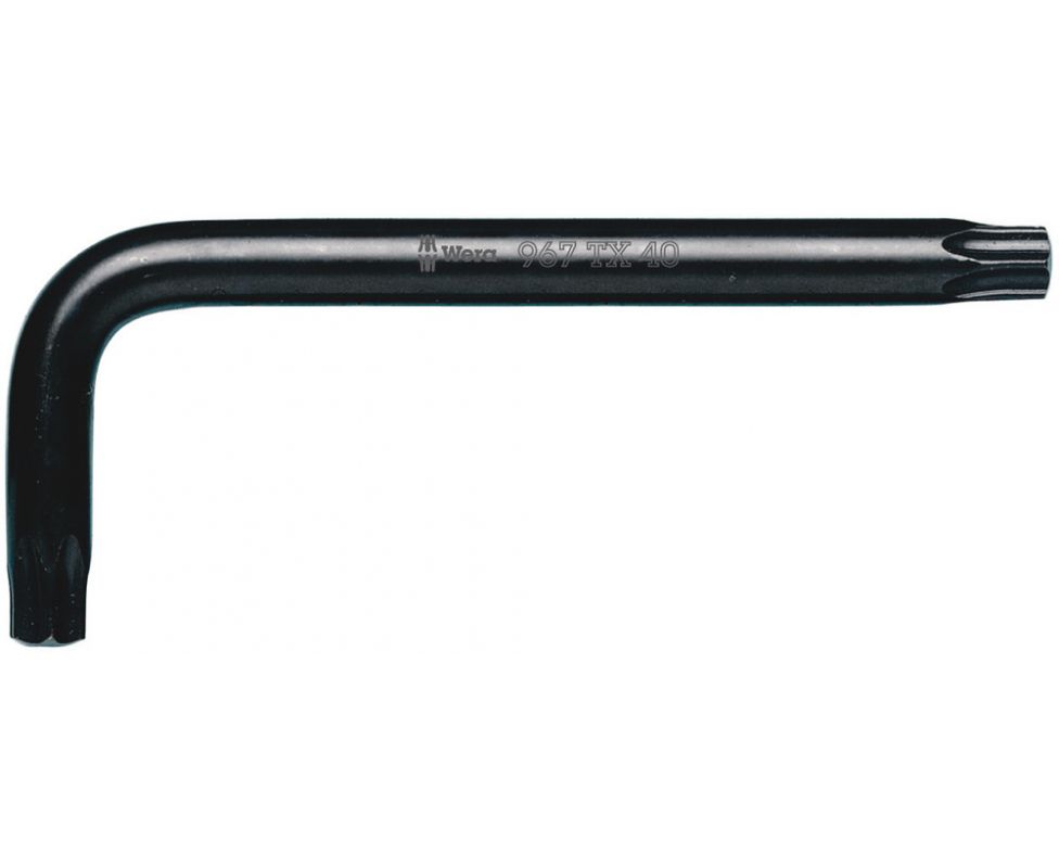 картинка Г-образный ключ TX 55 Wera 967 TORX® BlackLaser WE-024035 от магазина "Элит-инструмент"