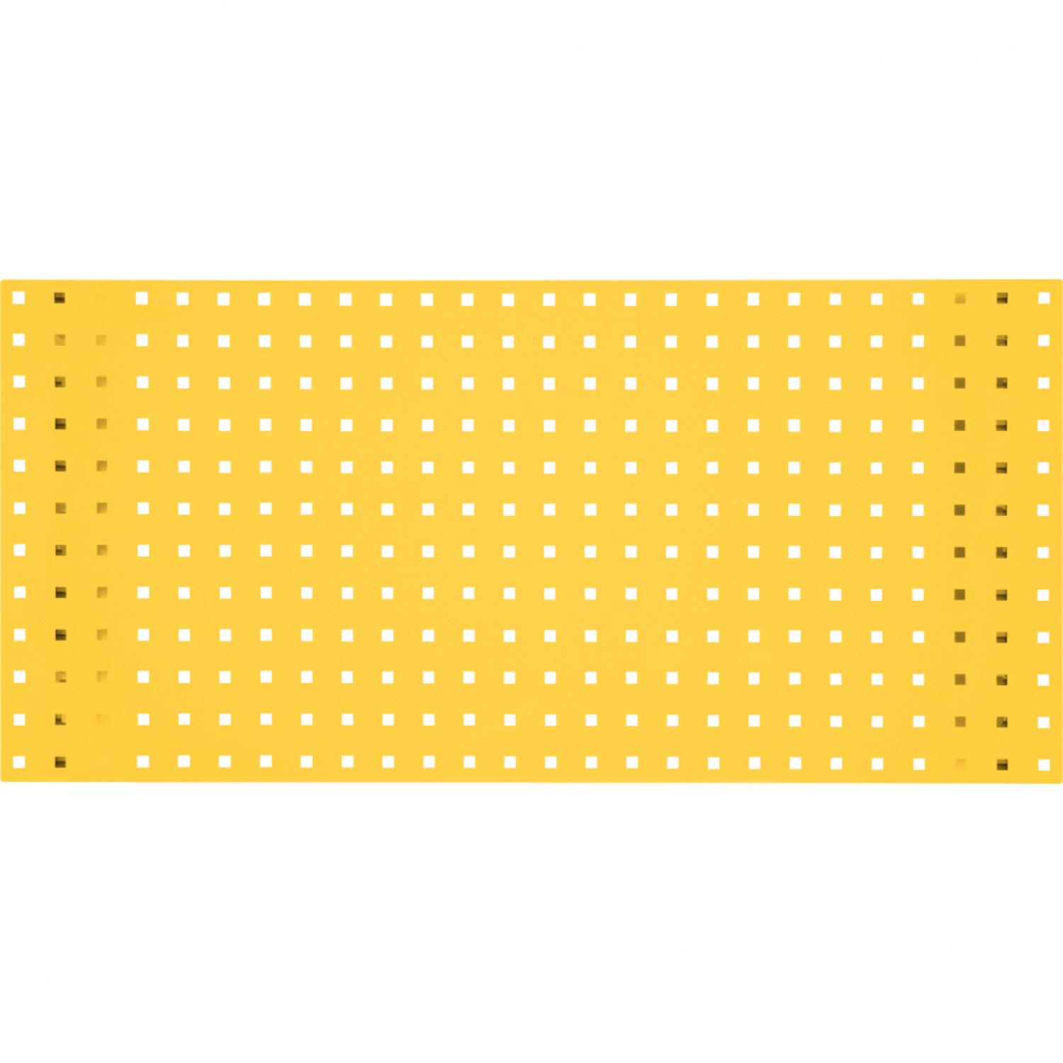 Перфорированная плита, ярко-желтая, 1500x450 мм