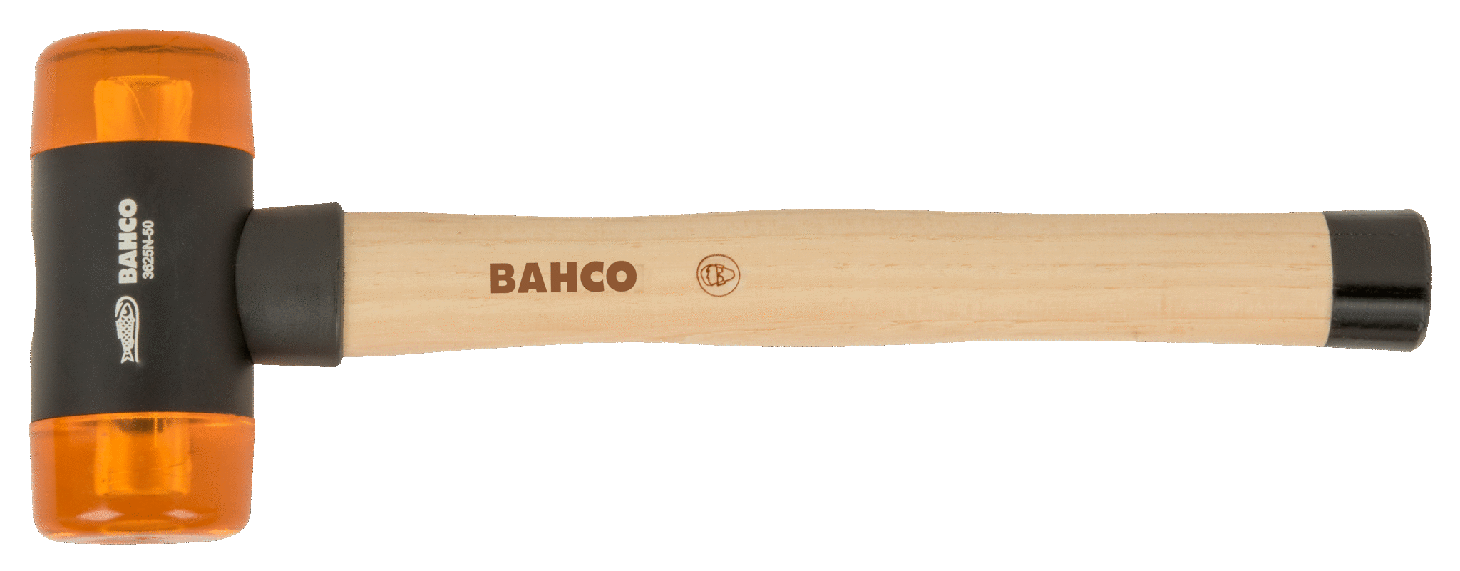 картинка Молоток с пластмассовыми бойками SUPERFLEX, деревянная рукоятка BAHCO 3625N от магазина "Элит-инструмент"