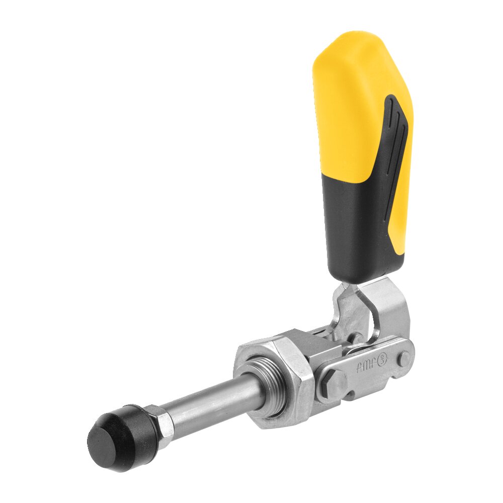 Шарнирный зажим двухтактного типа с желтой ручкой АМF 557289