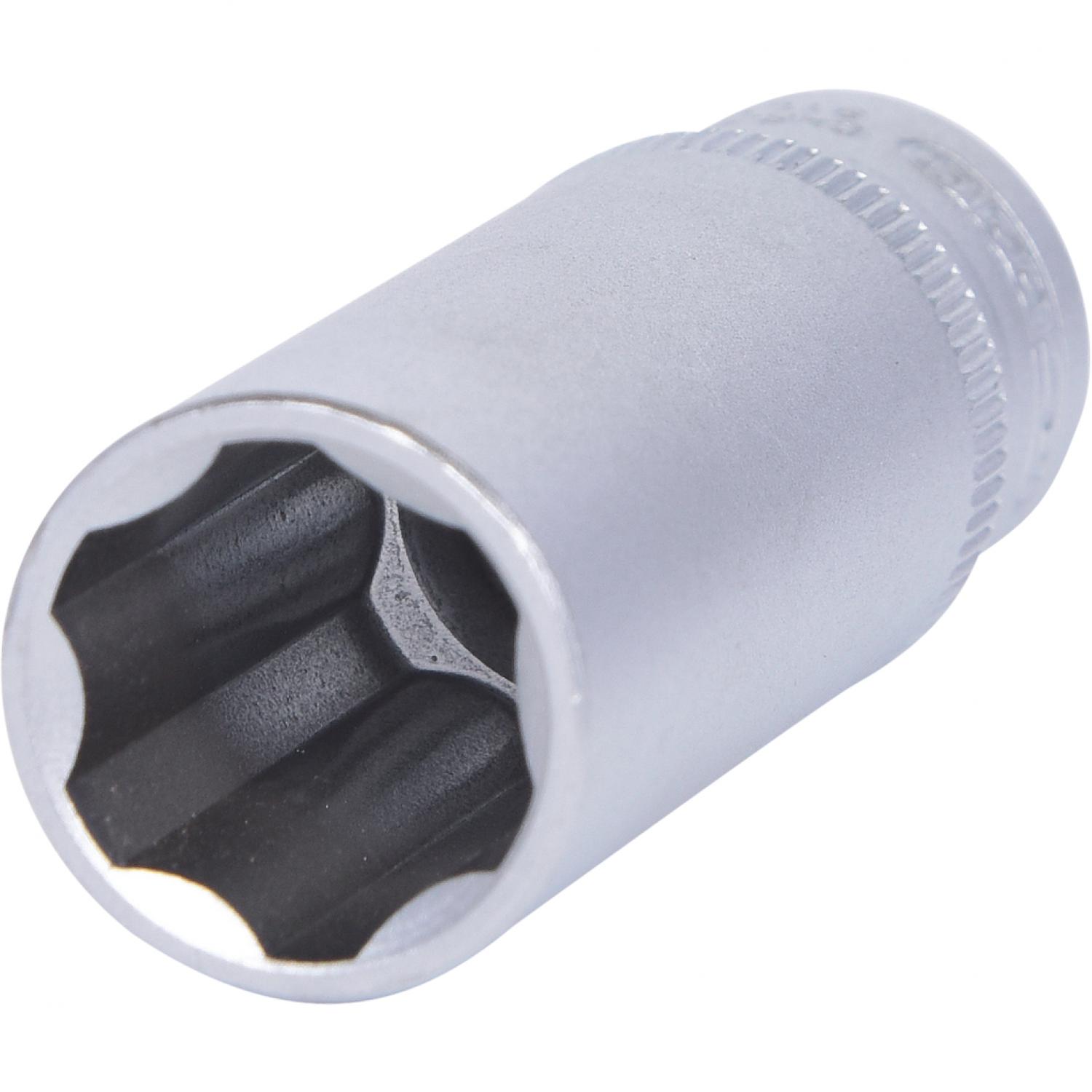 Шестигранная торцовая головка 1/4“, длинная, 13 мм