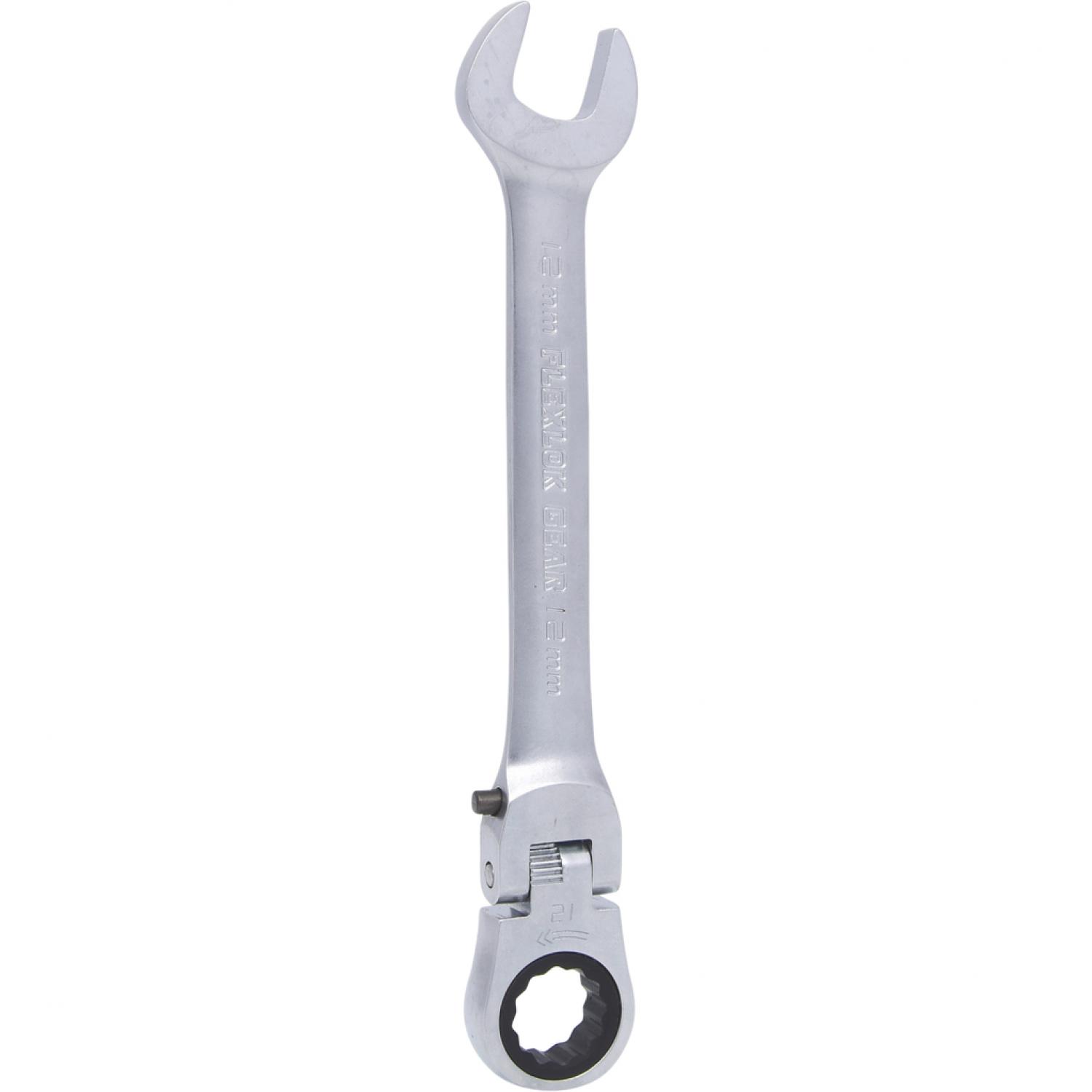 картинка Шарнирный комбинированный ключ с трещоткой GEARplus, регулируемый, 12 мм подвеска от магазина "Элит-инструмент"