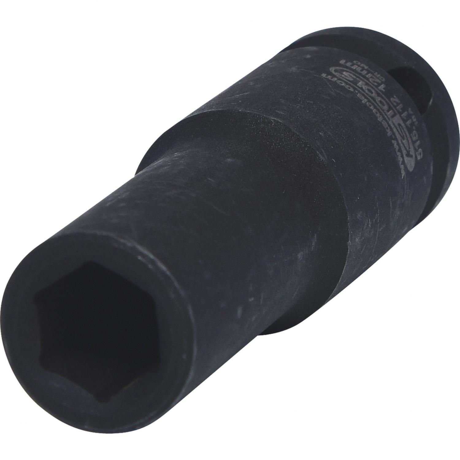 Шестигранная силовая торцовая головка1/2'', длинная, 12 мм