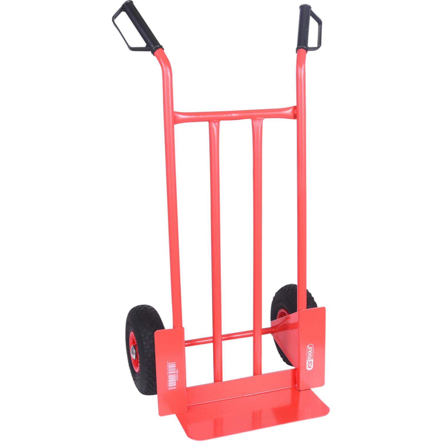 Транспортная тележка для штабелируемых грузов с пневматическими шинами, 250 кг