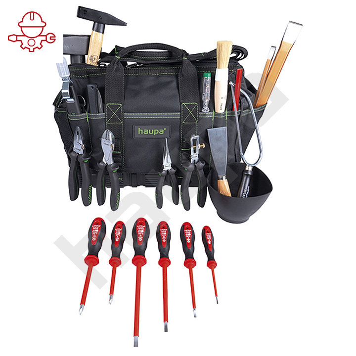 картинка Набор инструментов "ToolBag XL Classic", 22 компонентов HAUPA 220802 от магазина "Элит-инструмент"