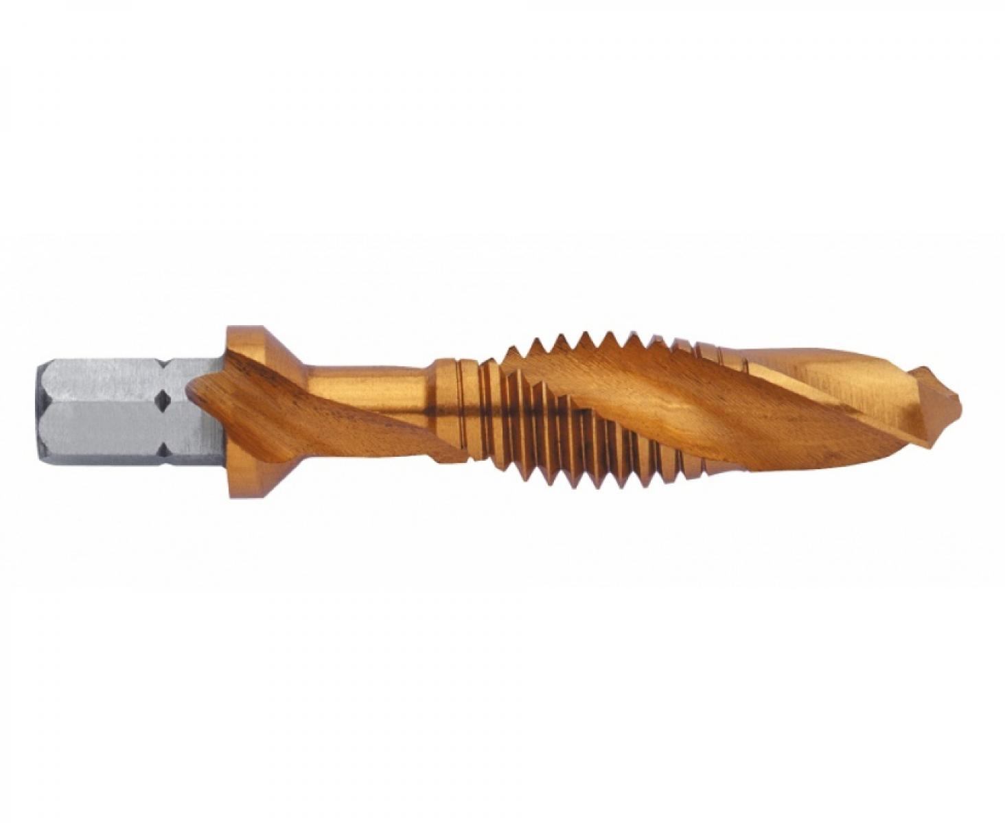 картинка Метчик комбинированный SGE-Bit M5 форма TiN DIN 3126 Exact GQ-05923 хвостовик RotaStop от магазина "Элит-инструмент"