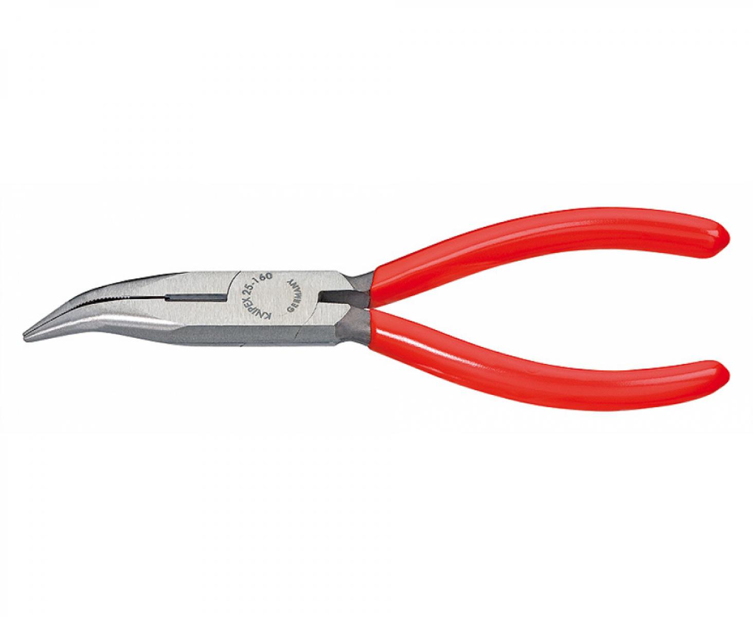 Плоские круглогубцы с режущими кромками Knipex KN-2521160