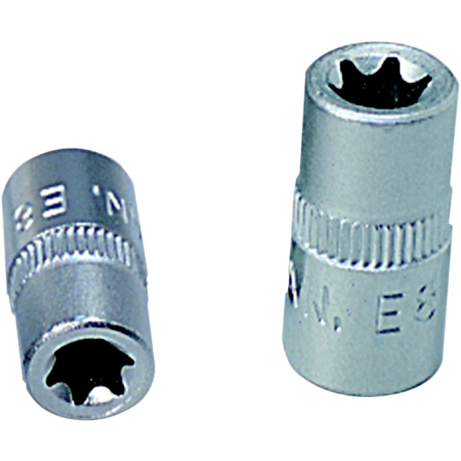 Торцовая головка с внешним профилем Torx 1/4'', E6 подвеска