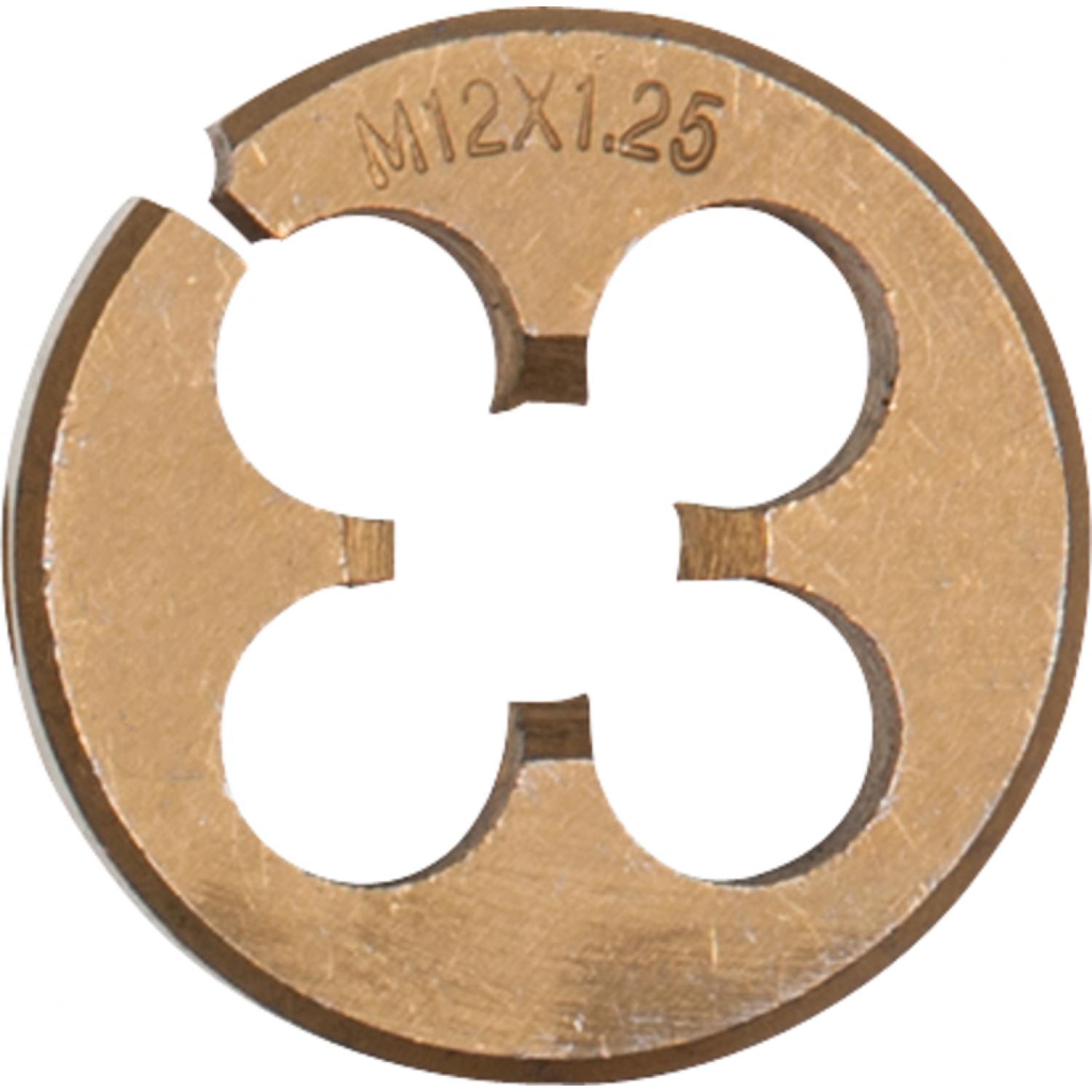 картинка Плашка HSS TiN, M12x1,25 от магазина "Элит-инструмент"