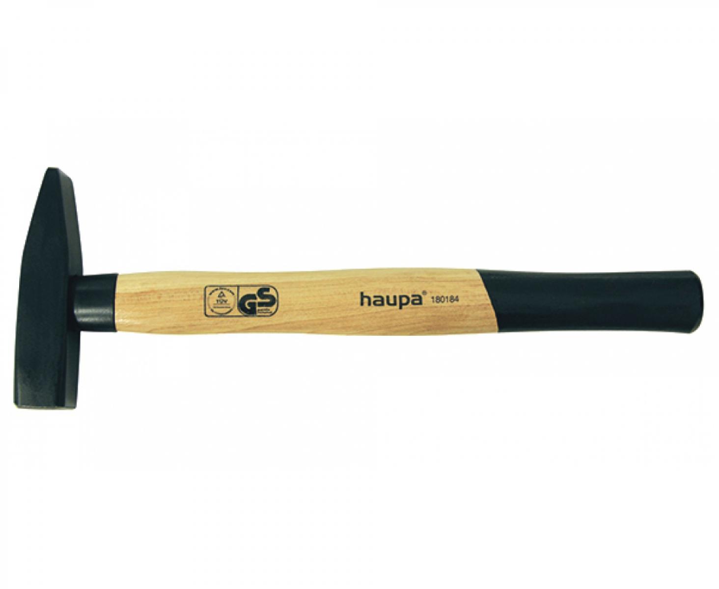 картинка Молоток слесарный с деревянной ручкой 500 г Haupa 180188 от магазина "Элит-инструмент"