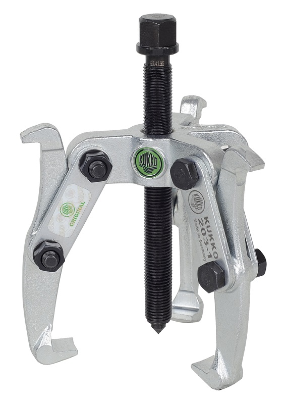 картинка Универсальный трёхзахватный съёмник с разворотными захватами Kukko 203-1 от магазина "Элит-инструмент"