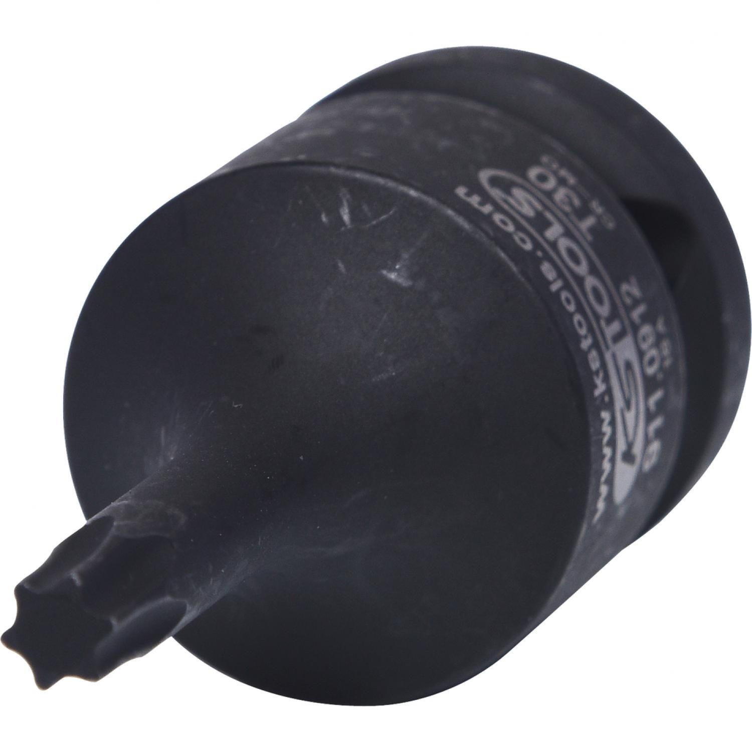 Силовая торцовая головка с битом 1/2" с профилем Torx, короткая, T30