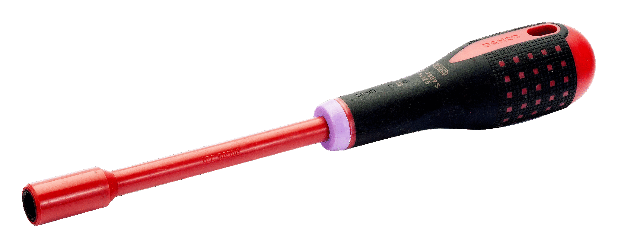 Отверточная изолированная рукоятка ERGO™ для вставок BAHCO BE-7809S