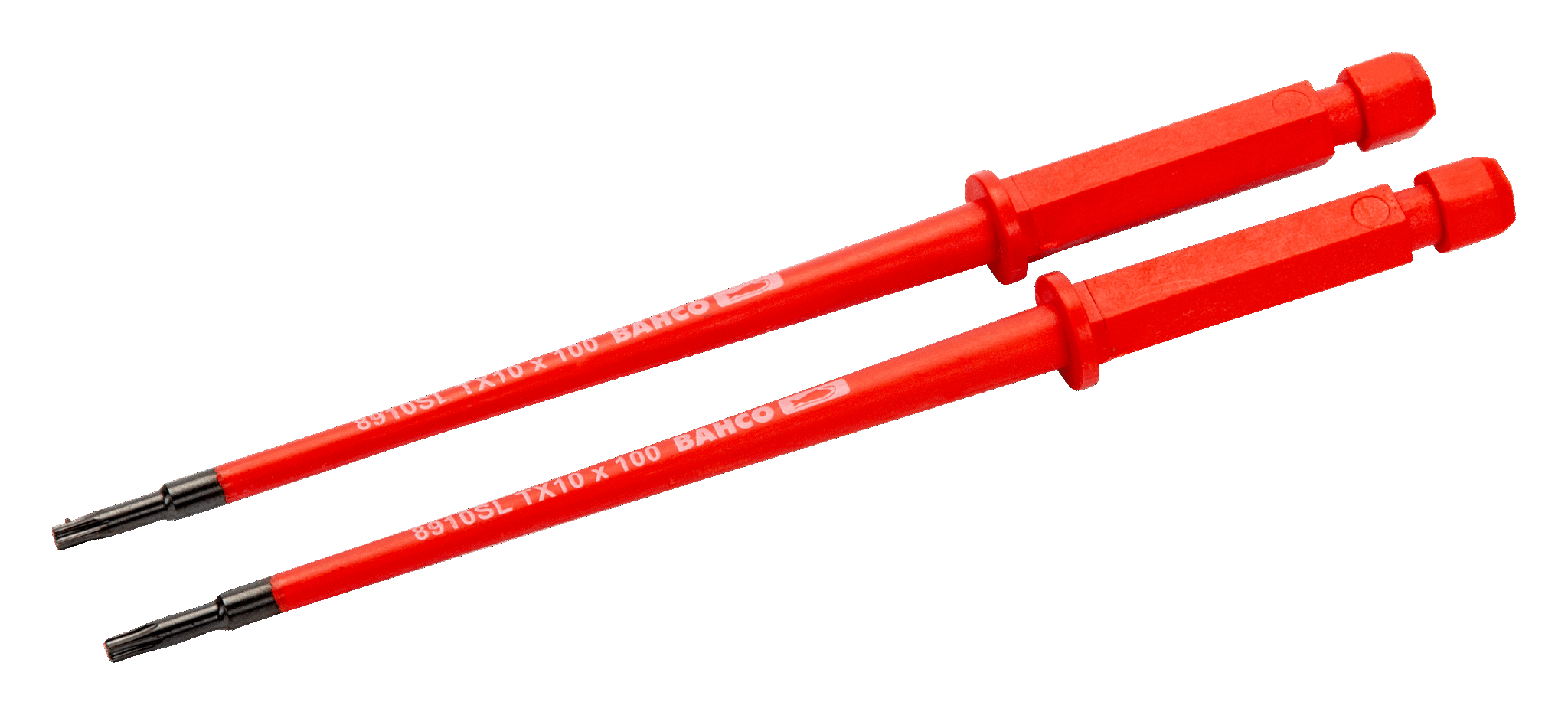 Изолированная отверточная вставка под винты TORX® BAHCO 8910SL-2P- 8930SL-2P