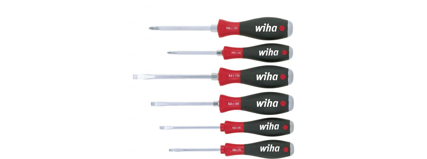картинка Набор отверток SoftFinish® 530 HK6 WIHA 21250 от магазина "Элит-инструмент"