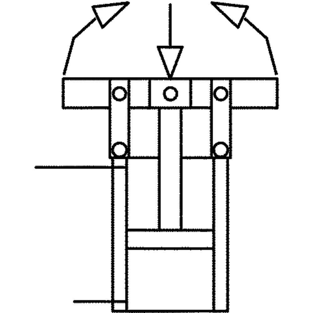 картинка Соединительный зажим, двусторонний АМF 570459 от магазина "Элит-инструмент"