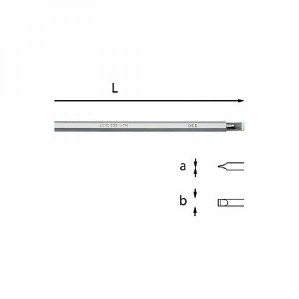 Реверсивные наконечники COMBIDRIVE для винтов с прорезью в головке и с крестообразной выемкой PHILLIPS® 333 IPH U03330027